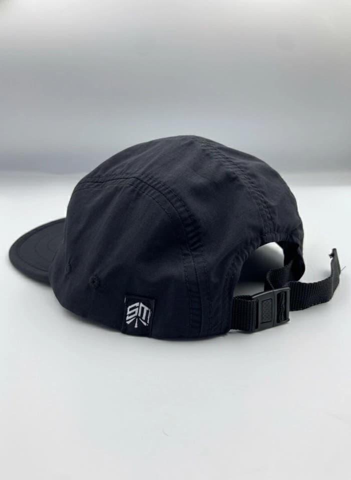 Boné Five Panel Preto Logo Seu Marquinho lifestyle