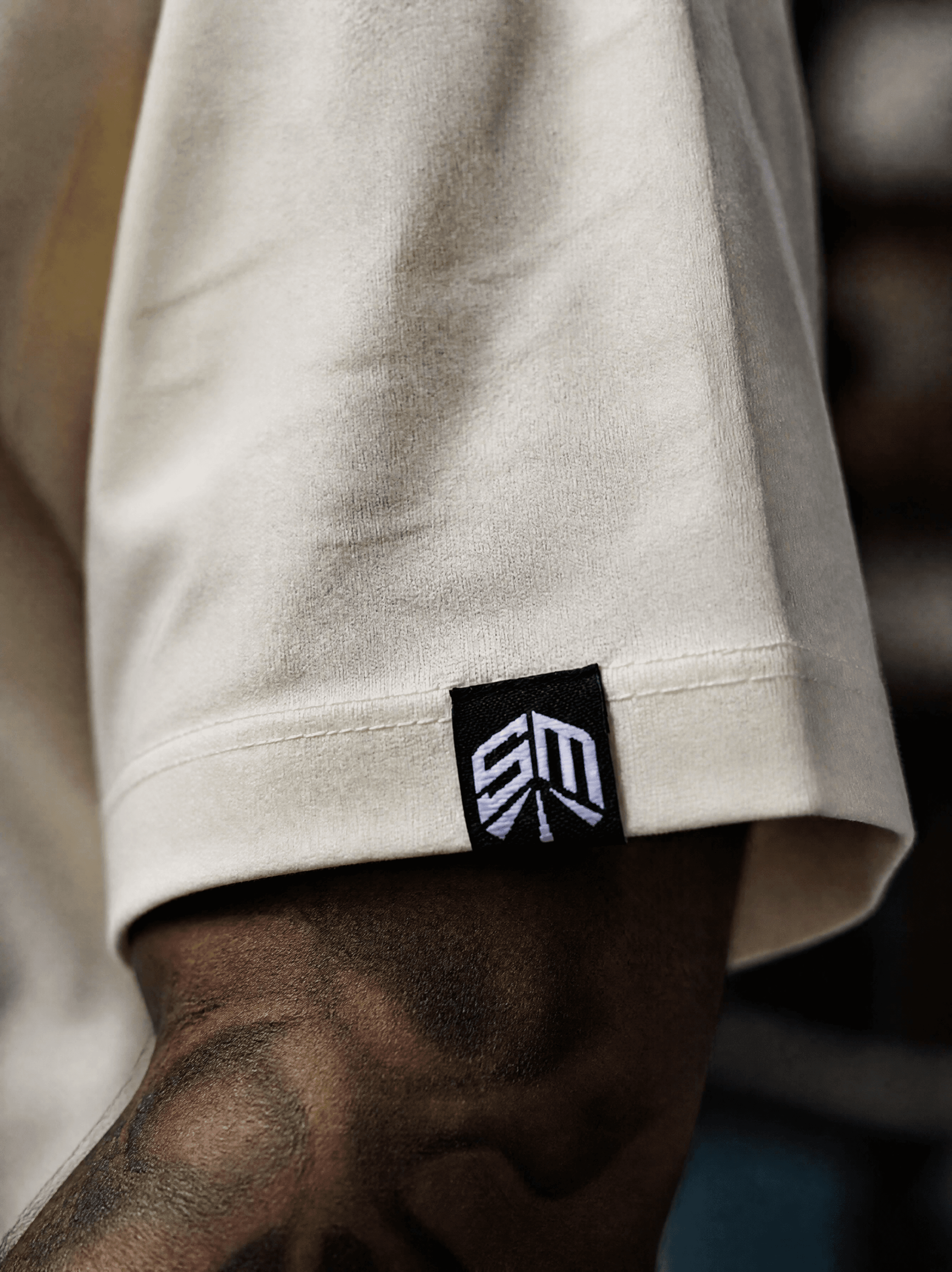 Camiseta Street Logo Floral SM Off White - foto 3